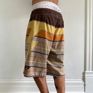 Vintage Y2K 00s Quiksilver Surf Long Baggy Board Shorts